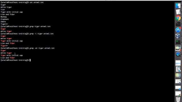 Linux grep command with -c -i -w -v -n options and examples смотреть онлайн