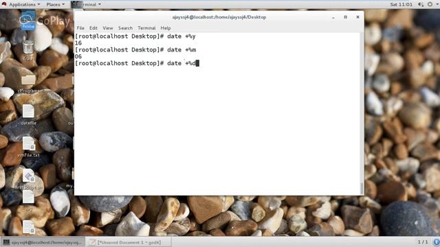 Red Hat 7 Linux : date Command смотреть онлайн