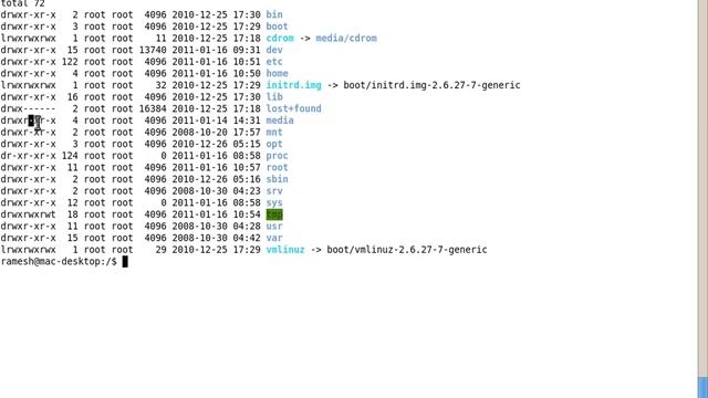 LINUX TUTORIALS FOR BEGINNERS CHAPTER 09 DIRECTORY FILESYSTEM смотреть онлайн