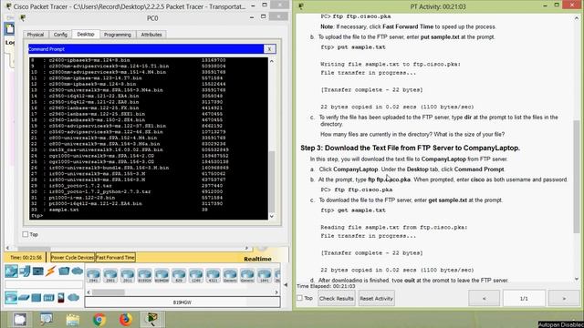 2.2.2.5 Packet Tracer - Transportation of Data | Internet of Things смотреть онлайн