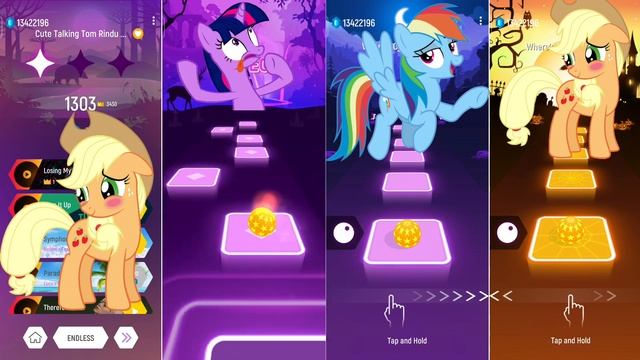 hot pinkiepie - twilight sparkle - apple jak - rainbowdash ios android gameplay edit смотреть онлайн