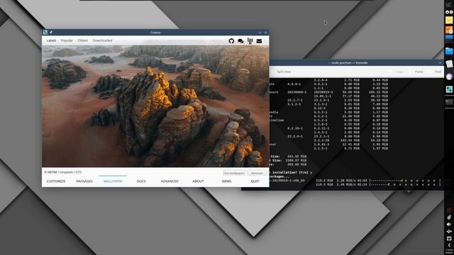 KaOS Linux - It is an independent and KDE users dream! смотреть онлайн