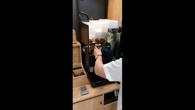 Saeco Phedra Evo калибровка ингредиентов