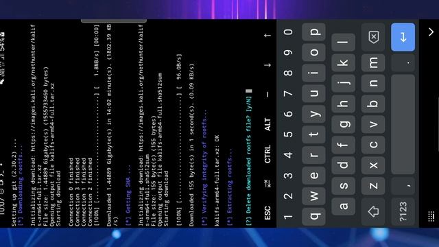 Kali Nethunter install in Termux NonRoot and without any Error GUI fix смотреть онлайн