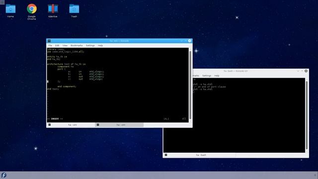 Getting Started with VHDL on Linux (GHDL & GTKWave) смотреть онлайн