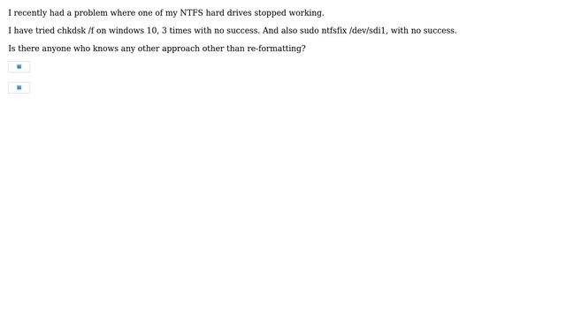 Ubuntu: NTFS Corrupted. Input/Output Error смотреть онлайн