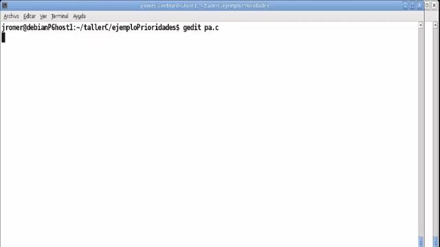 C Linux Ejecución con prioridades 10 смотреть онлайн
