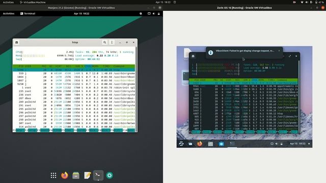 Manjaro 21 (Gnome) vs Zorin OS 16: RAM смотреть онлайн