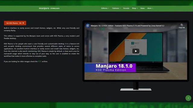 Manjaro 19.0 Official ISO's are out! смотреть онлайн