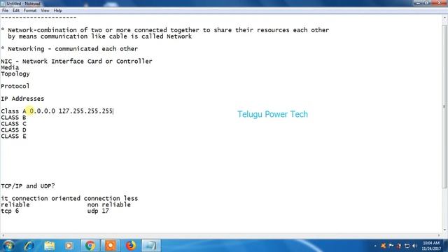 Network Configuration in Linux Telugu Part 1 смотреть онлайн