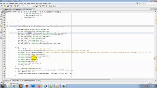 Java Netbeans Inventory System (POS) 11 TAGALOG Tutorial смотреть онлайн