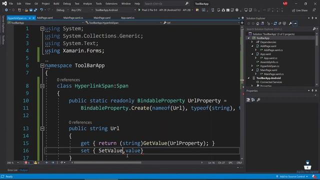 Creating a Reusable Hyperlink Class in Xamarin Forms | Open Browser from AppLink | GestureRecognize смотреть онлайн