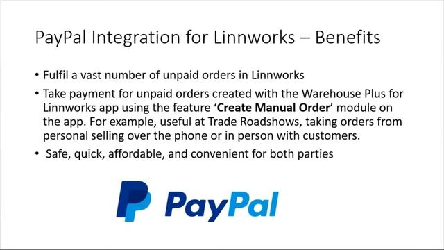 PayPal Payment for Linnworks | 1. Getting Started and Installation смотреть онлайн