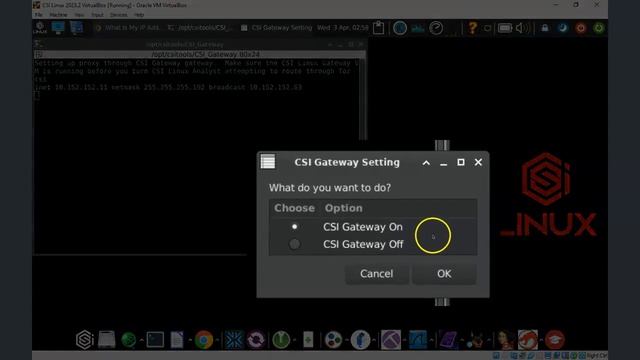 Launching the CSI Gateway in CSI Linux 2023.2 смотреть онлайн