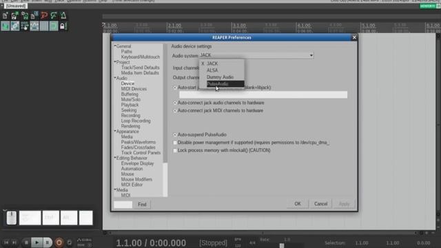 Configurando o " Jack Audio " no Reaper ! #Linux смотреть онлайн