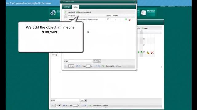 ACL: Allow only a single Active Directory group to surf; others are banned смотреть онлайн