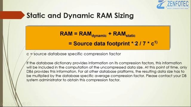 WHAT IS SAP HANA SIZING? | SAP HANA ADMINISTRATION (2.0) TUTORIAL | ZENFOTEC смотреть онлайн