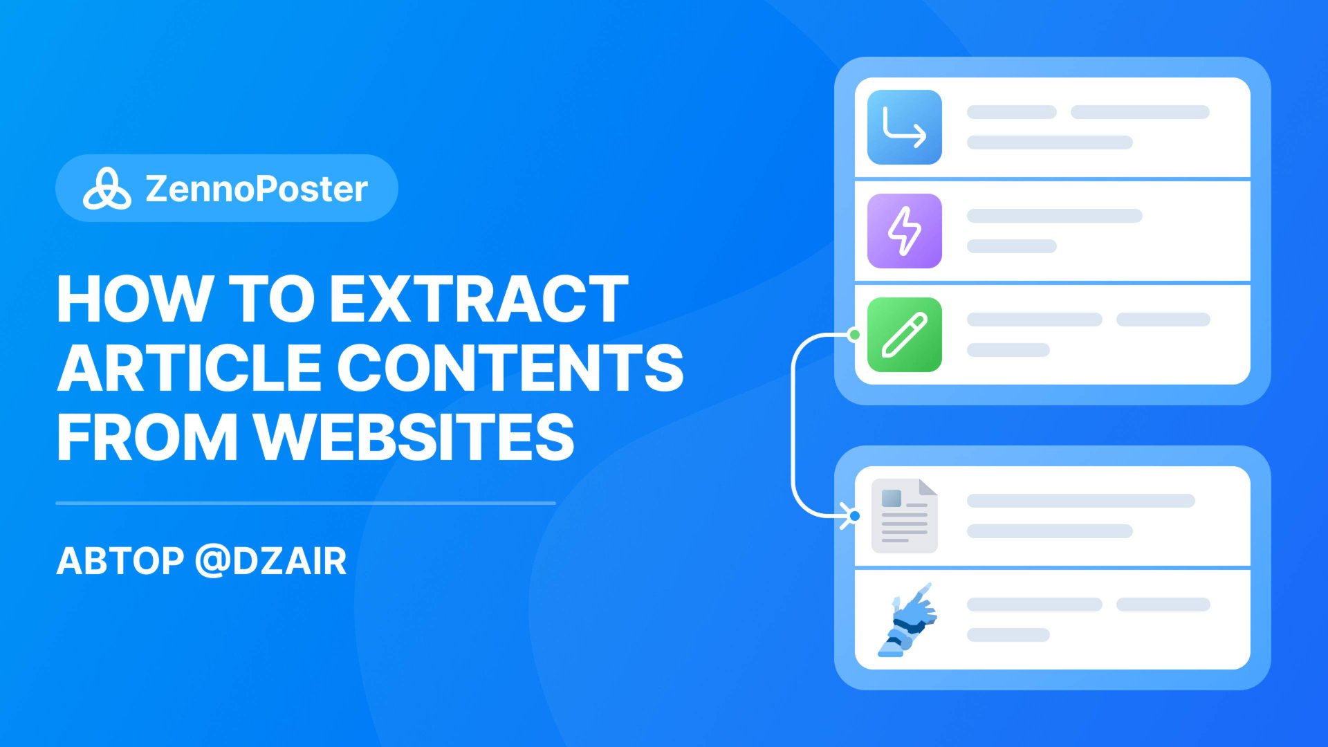 Automating the Web: How ZennoPoster Simplifies Article Extraction смотреть онлайн
