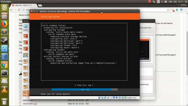 How to install ubuntu server 18.04 on Virtualbox смотреть онлайн