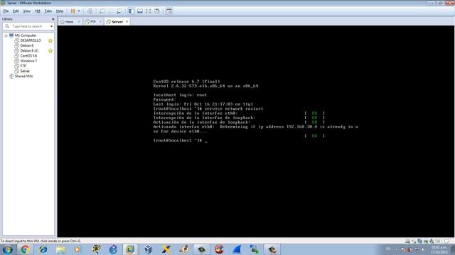 CONFIGURACION FTP CENTOS 6.7 смотреть онлайн