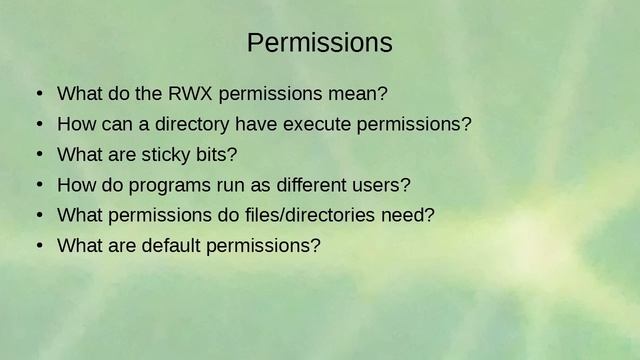 Linux Client Administration - People and Permissions смотреть онлайн