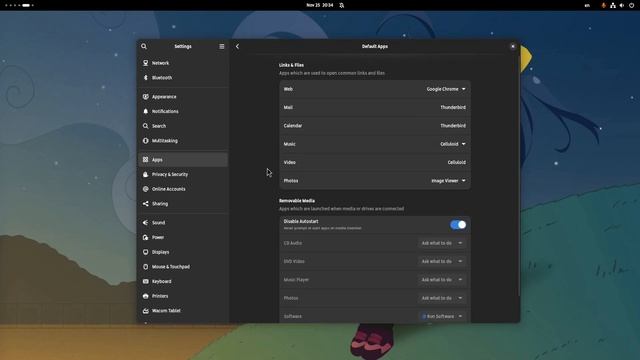 Settings, apps panel new layout | GNOME 46 смотреть онлайн
