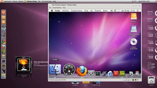 Ubuntu Linux running MacOSX смотреть онлайн