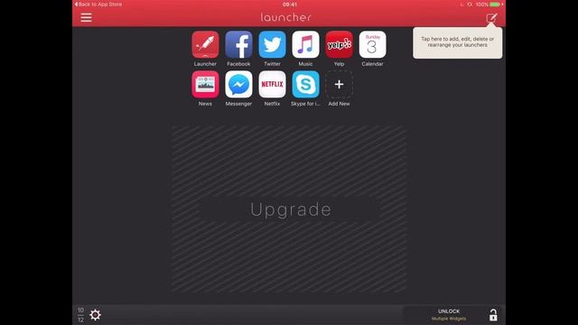 Launcher with Notification Center Widgets on iOS смотреть онлайн