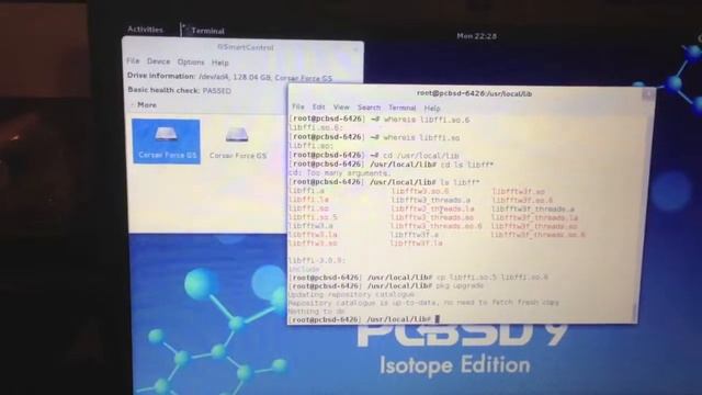 Using Gnome Shell on PCBSD смотреть онлайн