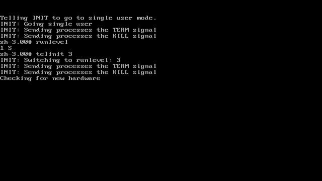 Changing Run Level Using Init And Telinit смотреть онлайн
