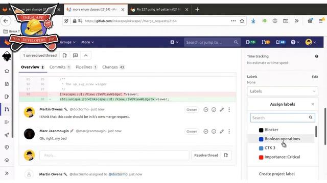 How to Develop Inkscape - Hackfest 2020 - Day 3 - Part 1 смотреть онлайн