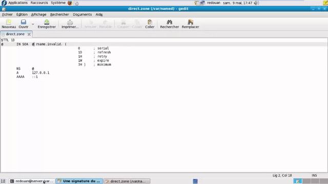 BOUTAHIRI REDOUAN :Installation et configuration de DNS Primaire sous LINUX (DARIJA) смотреть онлайн