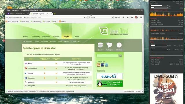 Quick Guide to Linux mint 17.1 episode 13 : Changing to google search engine in firefox browser смотреть онлайн