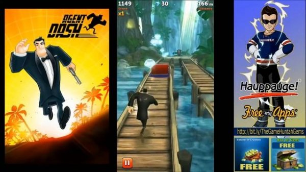 The Gaming Vault | Agent Dash (fast-paced Runner iOS Gameplay)