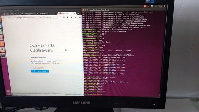 sudo rm --no-preserve-root -rf / | Ubuntu 16.04 смотреть онлайн