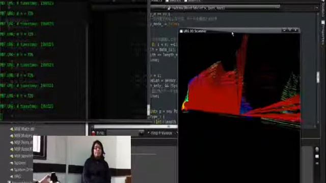 URG Laser + Wiimote + C# mono/linux смотреть онлайн