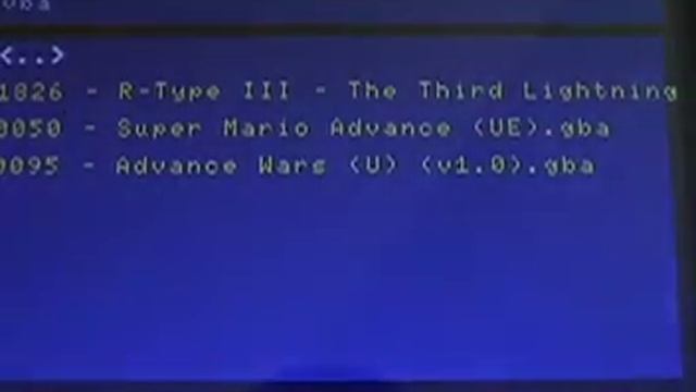 gp2x -Gameboy Advance / GBA emulation via vba2xe v20060227 смотреть онлайн