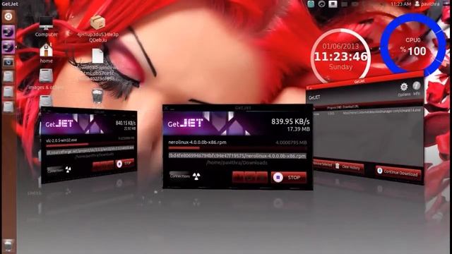 GetJet 2.0 Downloader on Cylon Linux смотреть онлайн