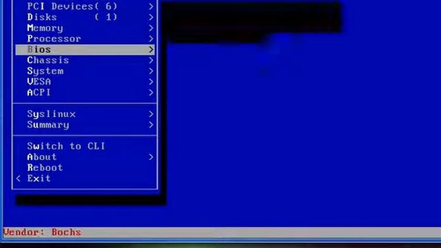 extlinux with graphical menu смотреть онлайн