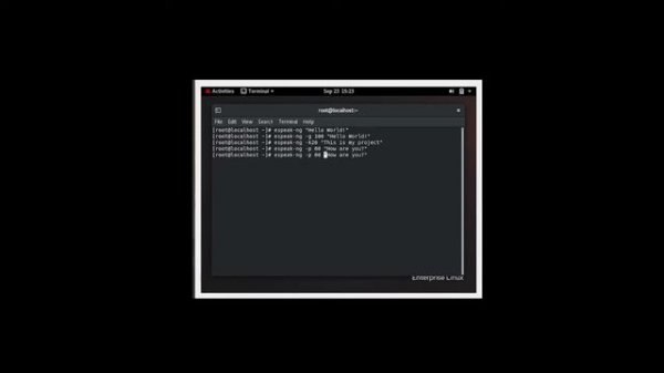 Exploring espeak-ng command in linux