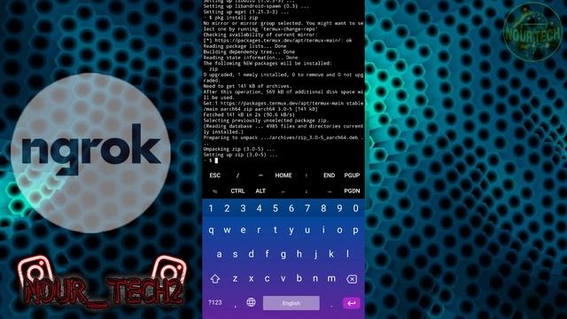 تثبيت أداة Ngrok وحل جميع مشاكلها حل مشكلة العنوان سيئ | Termux 2023 🔥