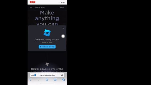 วิธีรับ Roblox Studio บน iphone | เปิด Roblox Studio บนหน้าจอหลัก смотреть онлайн