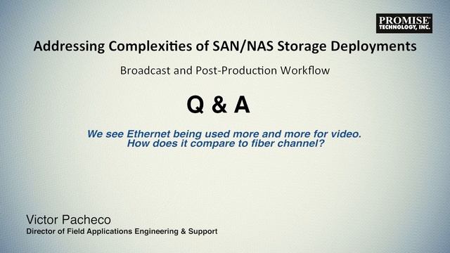Storage Solutions for 4K Workflows смотреть онлайн
