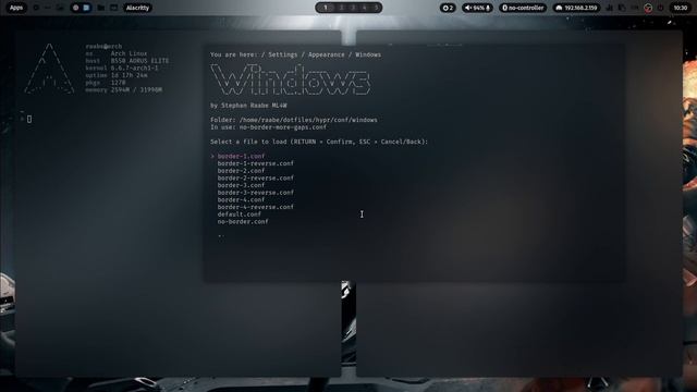 HYPRLAND And QTILE With Dotfiles 2.7. Enhanced Hyprland Settings, New Wallpaper Selector & Much Mor