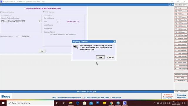 Day 2 Busy Accounting Software || Any Desk Installation|| Busy Backup || Busy Restore|| смотреть онлайн