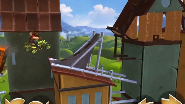 Trials Frontier - Homeland Express, Donkey, 18.795 platinum (#14 iOS) смотреть онлайн