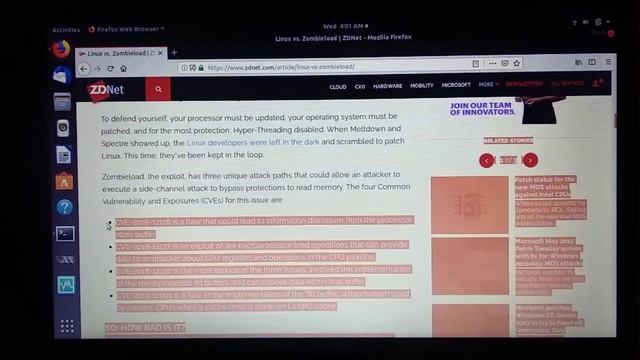 Zombieload | Linux vs Zombieload смотреть онлайн