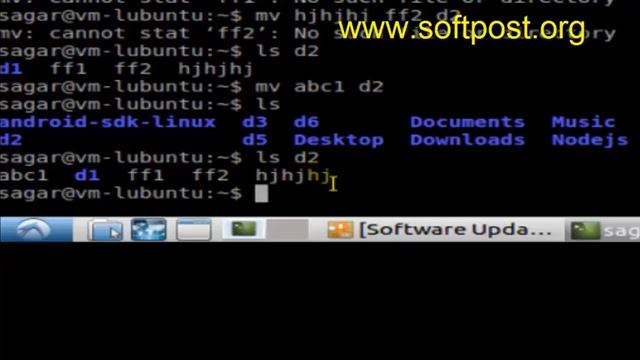 mv command in Fedora смотреть онлайн