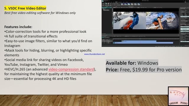 Top free video editing software for window ,linux,mac#Edit #Software #Video#Window#DreamPoint смотреть онлайн