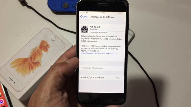 IOS 12.5.3 PARA O 5S, 6 E 6 PLUS - QUAL É A NOVIDADE? VEJAM E ATUALIZEM смотреть онлайн
